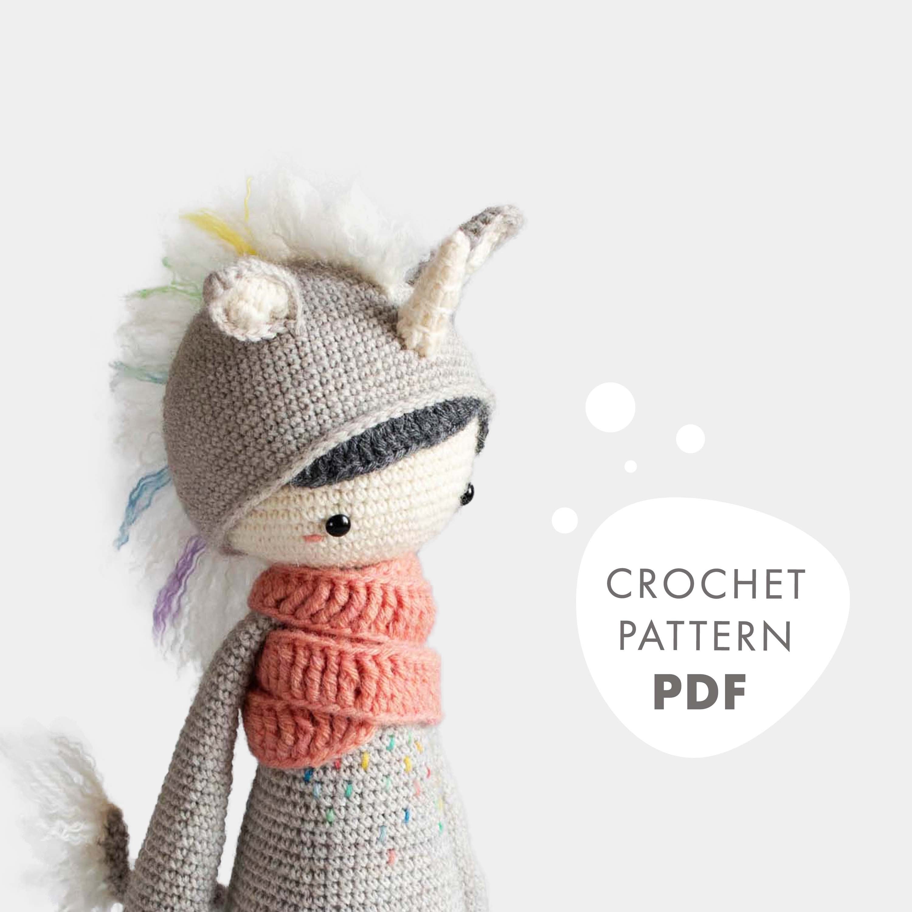 Patron au Crochet Yumi la Licorne – Lalylala Amigurumi