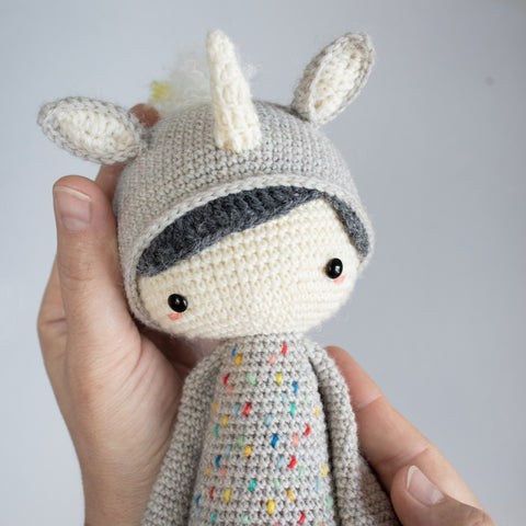 Amigurumi Crochet Pattern . Yumi the Unicorn