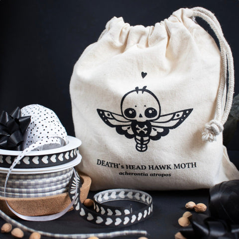 Sac en Coton . Insectes et Papillons