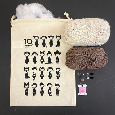 Häkelset . Lupo das Lamm . Amigurumi