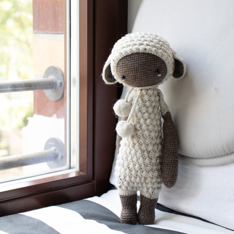 Häkelset . Lupo das Lamm . Amigurumi