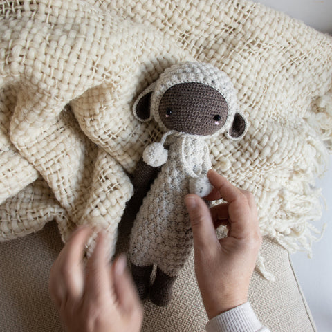 Amigurumi Crochet Pattern . Lupo the Lamb