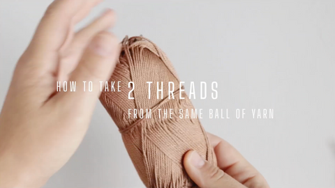2 Threads from 1 Ball of Yarn