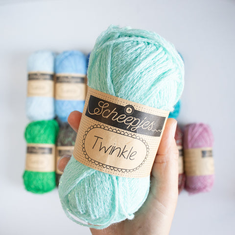 Scheepjes . Twinkle . Glitter Yarn