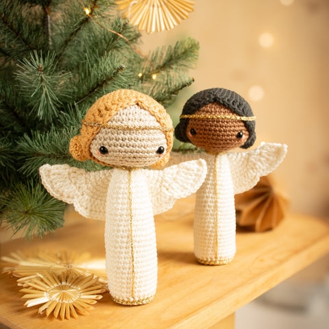 Amigurumi Crochet Pattern . Christmas Angel