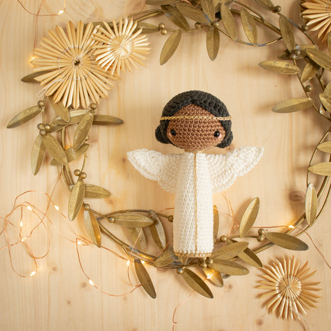 Amigurumi Crochet Pattern . Christmas Angel