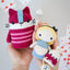 Crochet Pattern . Alice in Wonderland . Matyoshka