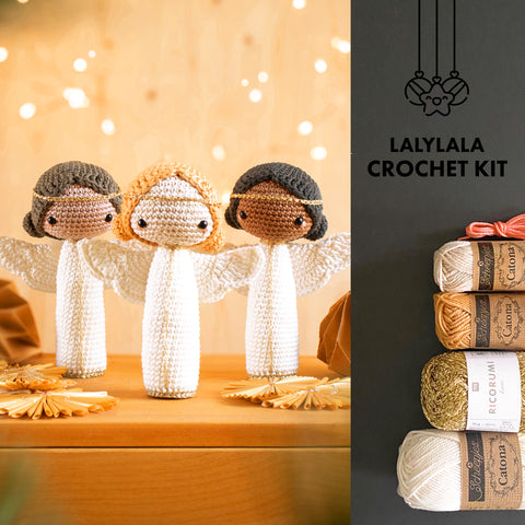 Amigurumi Crochet Kit . Christmas Angel