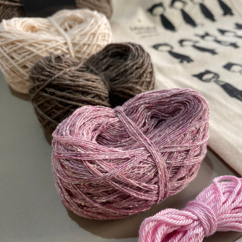 Häkelset . Bina der Bär . Amigurumi