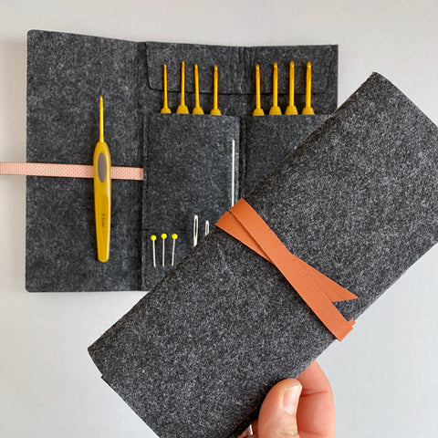 Amigurumi Crochet Hook Set . 9x Clover Soft Touch 2-4 mm plus Extras