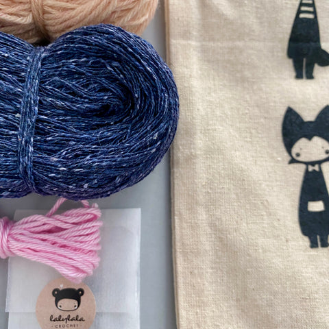 Crochet Kit . Rada the Rat . Lalylala Classic Collection