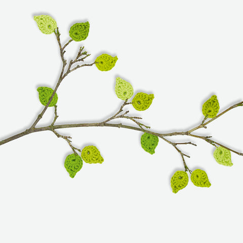 Free Pattern - Spring Leaves – Lalylala Amigurumi