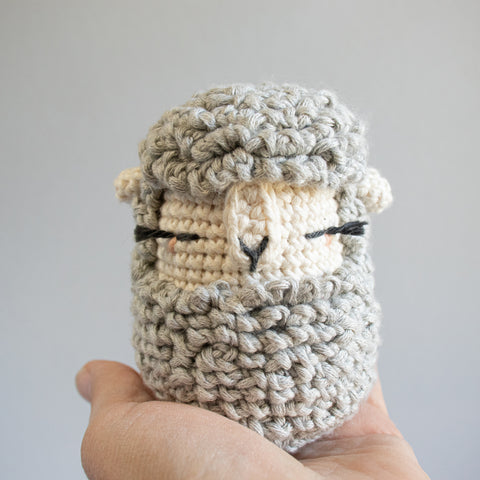 Sheep Crochet Pattern "Jean-Paul Wolltier" . Lalylala for We Are Knitters