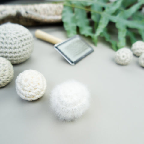 Brosse douce pour Amigurumi avec Nettoyeur de Bosse
