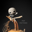 Halloween Crochet Pattern . Skeleton Skully
