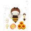 Amigurumi Crochet Pattern . Honey Bee Life Cycle