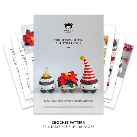 Crochet Kit Lalylala Seasons CHRISTMAS 1 Amigurumi Diy Angel, X-mas Tree,  Candle, Make Your Own Festive Fun Decoration -  Hong Kong