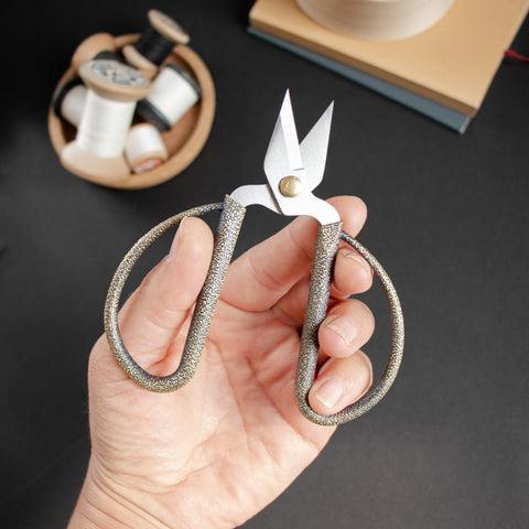 Small Scissors . Butterfly Handles