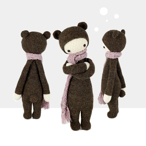 Crochet Pattern . Bina the Bear