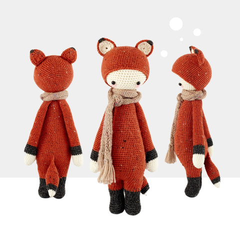 Amigurumi Crochet Pattern . Fibi the Fox