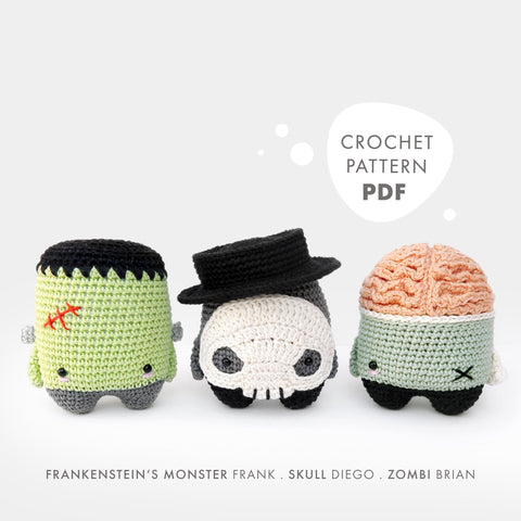 Amigurumi Crochet Pattern . Halloween