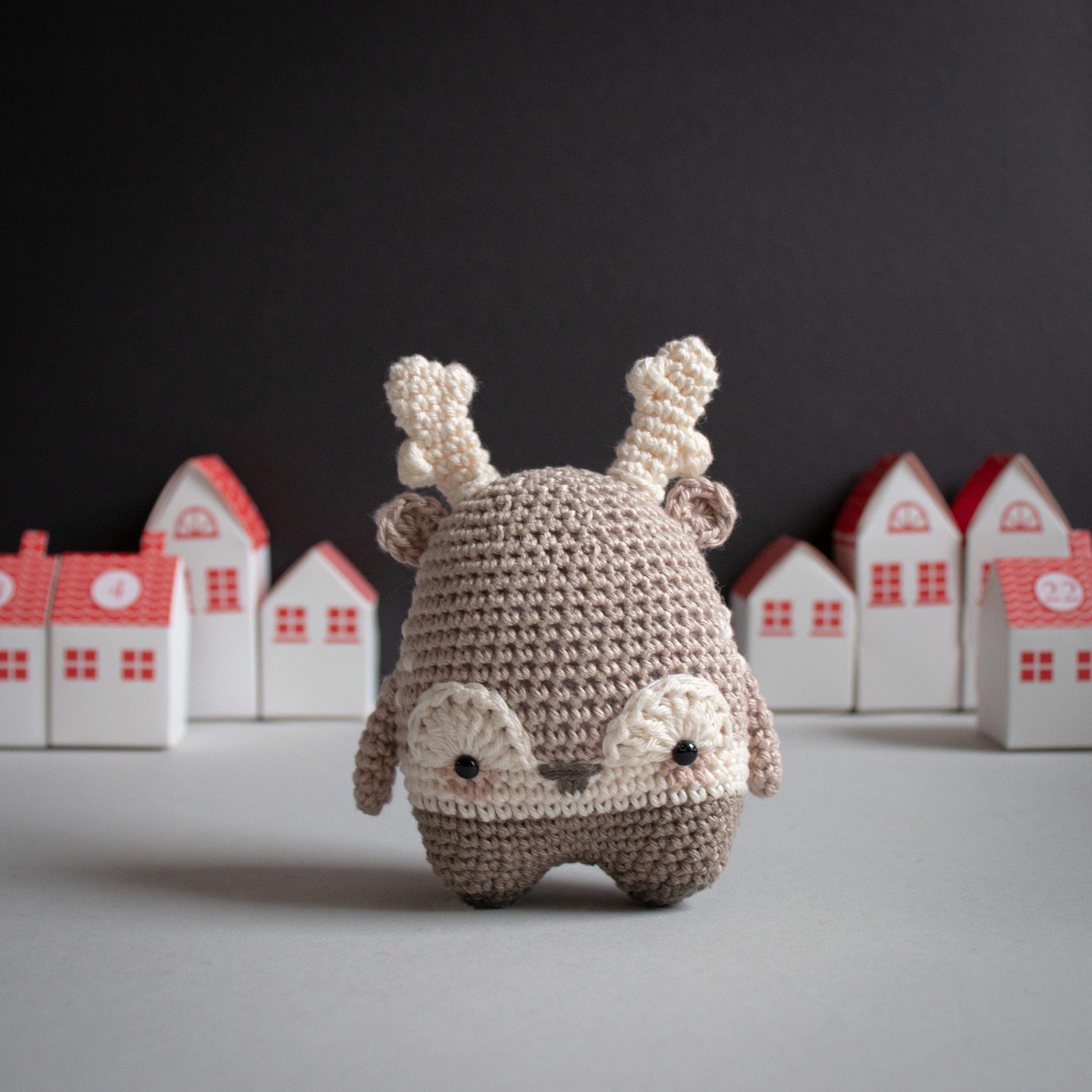 Kit De Crochet Décorations De Noël - Licorne Et Cheval à Bascule Amigurumi Avec Tutoriel Complet, Idéal Cadeau Créatif - 7