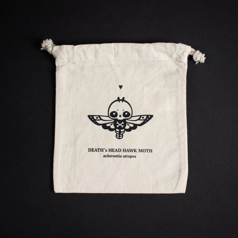 Cotton Bag . Death's Head Moth